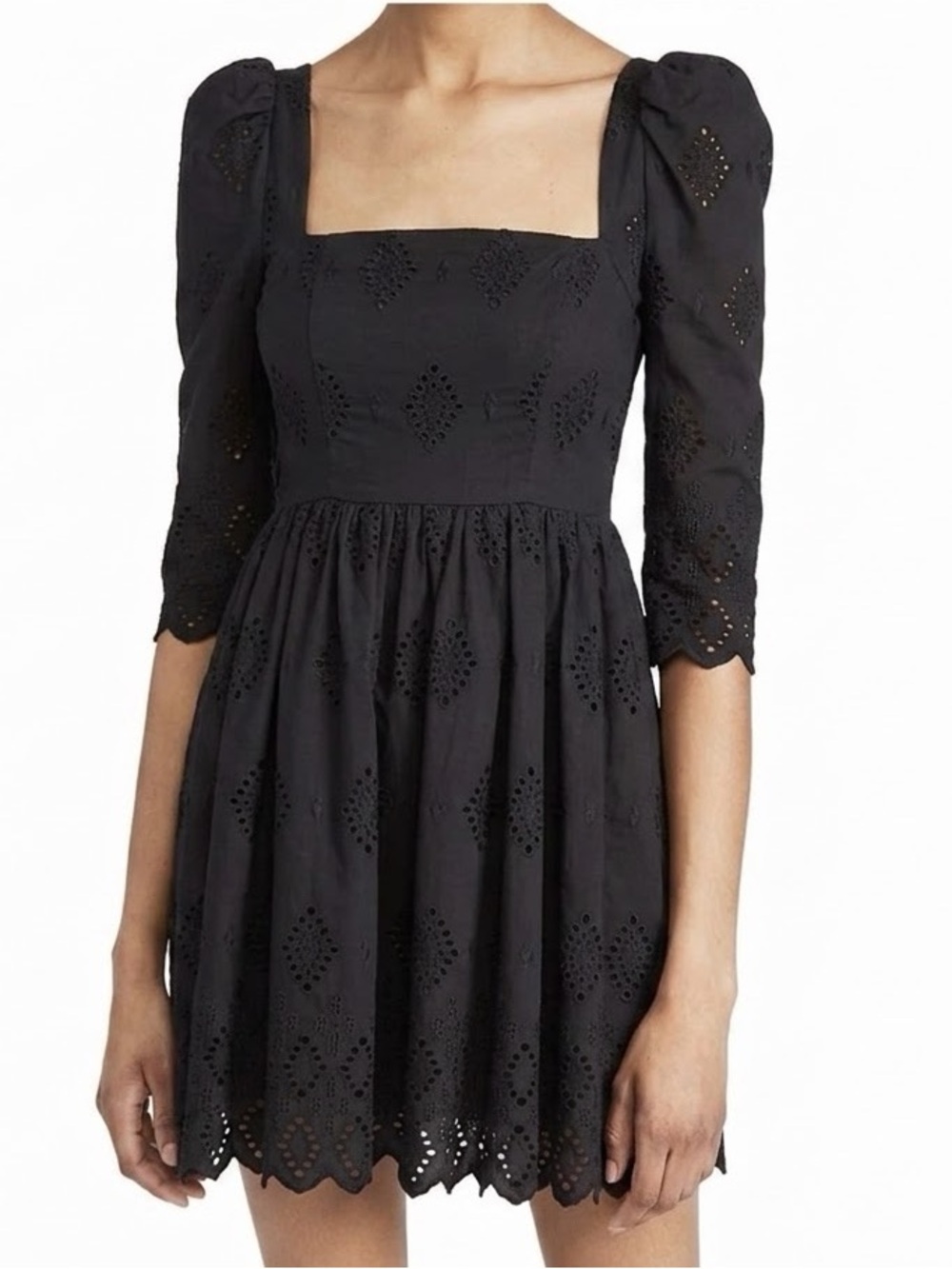 Cara Cara Hart Embroidery Dress MSRP $495